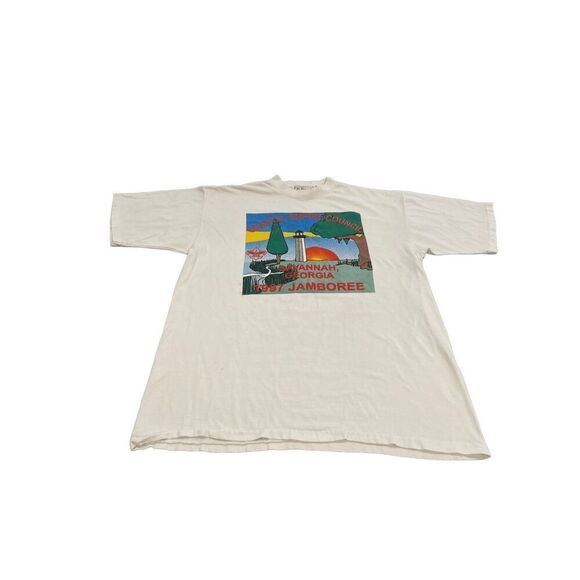 Vintage RARE 1997 Savannah Jamboree TShirt single stitch made in USA - Picture 1 of 7